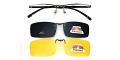 Eagan Clip On Sunglasses Face