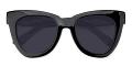 Lompoc Cat Eye Prescription Sunglasses Face